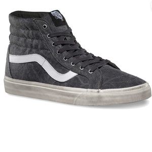 Vans Sk8-Hi over-washed collection, grey